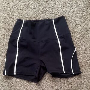 Women's Black Athletic Shorts